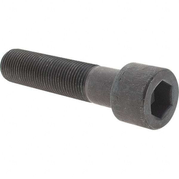 Value Collection - 5/8-18 UNF Hex Socket Drive, Socket Cap Screw - Alloy Steel, Black Oxide Finish, Fully Threaded, 2-3/4" Length Under Head - Americas Industrial Supply