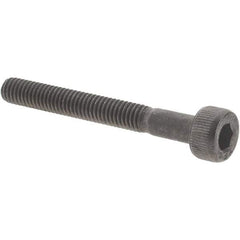 Value Collection - M3x0.50 Metric Coarse Hex Socket Drive, Socket Cap Screw - Grade 12.9 Alloy Steel, Black Oxide Finish, Partially Threaded, 25mm Length Under Head - Americas Industrial Supply