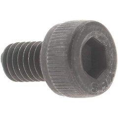 Value Collection - M3x0.50 Metric Coarse Hex Socket Drive, Socket Cap Screw - Grade 12.9 Alloy Steel, Black Oxide Finish, Fully Threaded, 5mm Length Under Head - Americas Industrial Supply