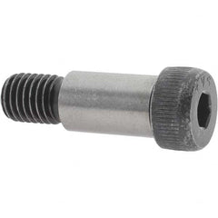Value Collection - 3/4" Shoulder Diam x 1-1/4" Shoulder Length, 5/8-11 UNC, Hex Socket Shoulder Screw - 4140 Alloy Steel, Uncoated, 1/2" Head Height x 1" Head Diam - Americas Industrial Supply