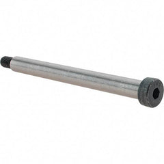 Value Collection - 1/2" Shoulder Diam x 5" Shoulder Length, 3/8-16 UNC, Hex Socket Shoulder Screw - 8 Alloy Steel, Uncoated, 0.729 to 3/4" Head Diam - Americas Industrial Supply