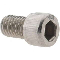 Value Collection - 1/4-28 UNF Hex Socket Drive, Socket Cap Screw - Grade 18-8 Stainless Steel, 3/8" Length Under Head - Americas Industrial Supply