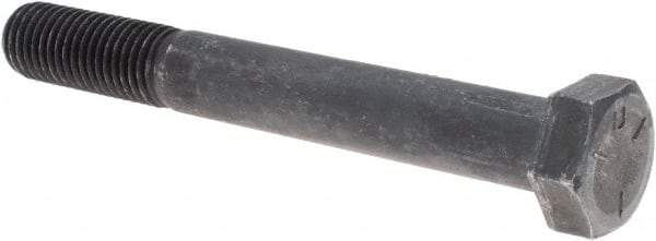 Value Collection - 3/4-10 UNC, 6" Length Under Head Hex Head Cap Screw - Partially Threaded, Grade 5 Steel, Uncoated, 1-1/8" Hex - Americas Industrial Supply