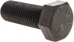 Value Collection - 7/8-9 UNC, 2-1/2" Length Under Head Hex Head Cap Screw - Fully Threaded, Grade 5 Steel, Uncoated, 1-5/16" Hex - Americas Industrial Supply
