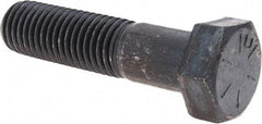 Value Collection - 3/4-10 UNC, 3" Length Under Head Hex Head Cap Screw - Partially Threaded, Grade 8 Alloy Steel, Uncoated, 1-1/8" Hex - Americas Industrial Supply