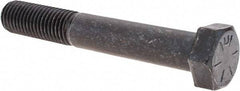 Value Collection - 3/4-10 UNC, 5" Length Under Head Hex Head Cap Screw - Partially Threaded, Grade 8 Alloy Steel, Uncoated, 1-1/8" Hex - Americas Industrial Supply