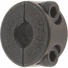 Value Collection - 6mm Bore, Steel, Two Piece Shaft Collar - 3/4" Outside Diam - Americas Industrial Supply