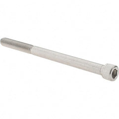 Value Collection - 5/16-18 UNC Hex Socket Drive, Socket Cap Screw - Grade 18-8 & Austenitic A2 Stainless Steel, Partially Threaded, 4-1/2" Length Under Head - Americas Industrial Supply