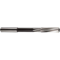 Chucking Reamer: 0.3546″ Dia, 4.925″ OAL, 1.4184″ Flute Length, Straight Shank, Cobalt Steel 6 Flute, RH