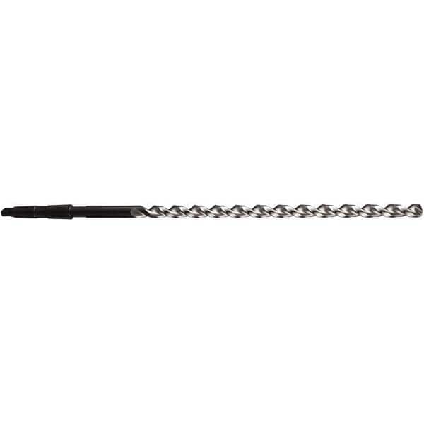 DORMER - 25mm, 3MT 130° Point High Speed Steel Taper Shank Drill Bit - Americas Industrial Supply