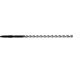 DORMER - 25mm, 3MT 130° Point High Speed Steel Taper Shank Drill Bit - Americas Industrial Supply