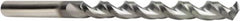 DORMER - 0.4409", 130° Point, Spiral Flute, Cobalt Taper Length Drill Bit - AlCrN Finish, 128mm Flute Length, 195mm OAL, Series A941 - Americas Industrial Supply