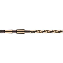 DORMER - 16.5mm, 2MT 118° Point Cobalt Taper Shank Drill Bit - Americas Industrial Supply