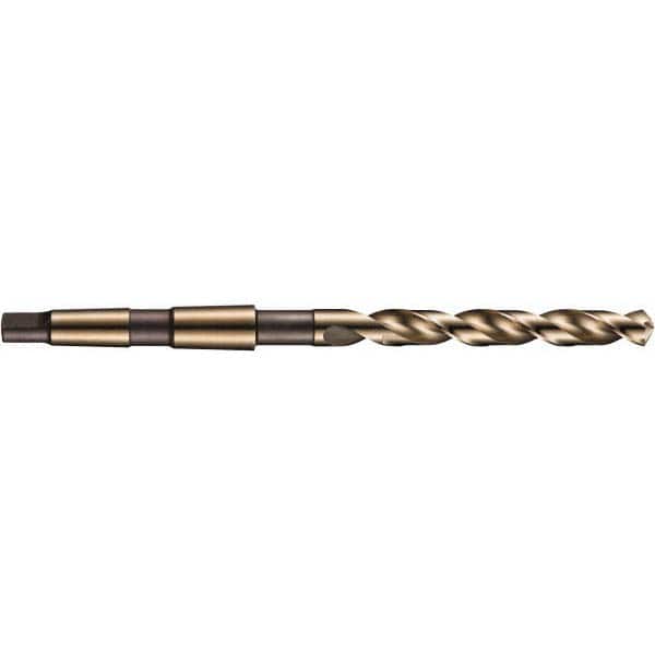 DORMER - 18.5mm, 2MT 118° Point Cobalt Taper Shank Drill Bit - Americas Industrial Supply