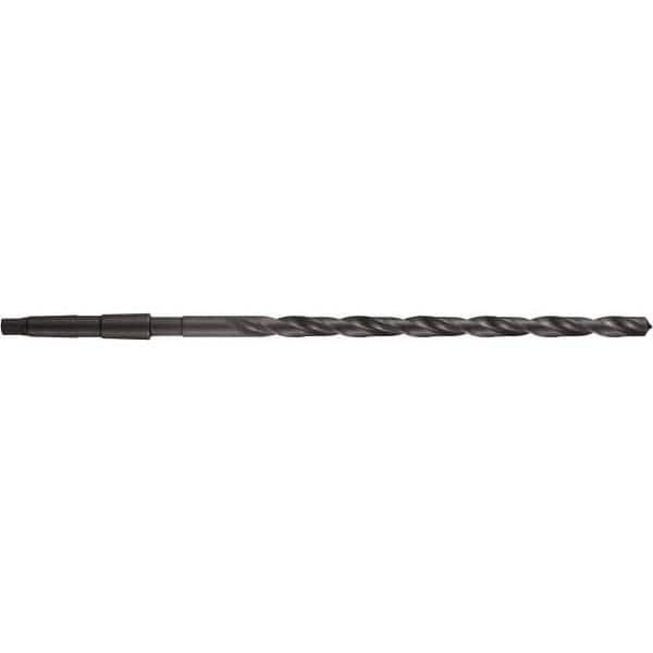 DORMER - 1-1/4", 3MT 118° Point High Speed Steel Taper Shank Drill Bit - Exact Industrial Supply