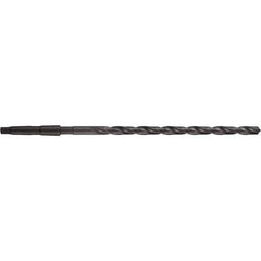 DORMER - 1-1/4", 3MT 118° Point High Speed Steel Taper Shank Drill Bit - Exact Industrial Supply