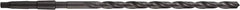 DORMER - 27mm, 3MT 118° Point High Speed Steel Taper Shank Drill Bit - Oxide Finish, 305mm Flute Length, 460mm OAL, Spiral Flute, Series A345 - Americas Industrial Supply