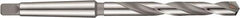 DORMER - 29mm, 3MT 118° Point Carbide-Tipped Taper Shank Drill Bit - Bright/Oxide Finish, 175mm Flute Length, 296mm OAL, Spiral Flute, Series A166 - Americas Industrial Supply