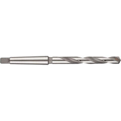 DORMER - 13.5mm, 1MT 118° Point Carbide-Tipped Taper Shank Drill Bit - Americas Industrial Supply