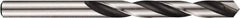 DORMER - 6.8mm 118° Carbide-Tipped Jobber Drill - Oxide Finish, Right Hand Cut, Spiral Flute, Straight Shank, 109mm OAL - Americas Industrial Supply