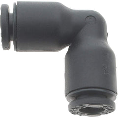 Parker - 5/32" Outside Diam, Nylon Push-to-Connect Tube Union Elbow - 290 Max psi - Americas Industrial Supply