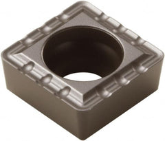 Seco - SCGX060204 P1 Grade DP3000 Carbide Indexable Drill Insert - TiCN/Al2O4 Finish, Square, 1/4" Inscribed Circle - Americas Industrial Supply
