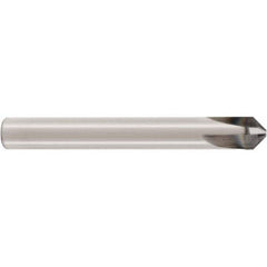 Seco - 10mm Diam 4 Flute Single End Solid Carbide Chamfer Mill - Americas Industrial Supply