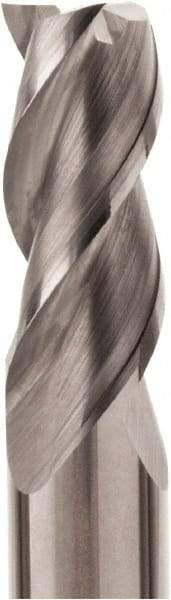 Seco - 12mm, 50mm LOC, 12mm Shank Diam, 115mm OAL, 2 Flute, Solid Carbide Square End Mill - Single End, Uncoated, Spiral Flute, 40° Helix, Centercutting, Right Hand Cut, Right Hand Flute, Series JS413 - Americas Industrial Supply