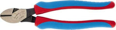Channellock - 8" OAL, 5/32" Capacity, Diagonal Cutter - 7/8" Jaw Length x 8-19/64" Jaw Width, Straight Head, Comfort Grips Handle - Americas Industrial Supply