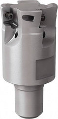 Seco - 32mm Cut Diam, 6mm Max Depth of Cut, Indexable Plunge End Mill - M16 Modular Connection, Multiple Insert Styles, R217.79 Toolholder Style, Through Coolant, Series Turbo 10 - Americas Industrial Supply