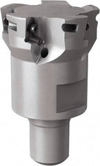 Seco - 40mm Cut Diam, 6mm Max Depth of Cut, Indexable Plunge End Mill - M16 Modular Connection, Multiple Insert Styles, R217.79 Toolholder Style, Through Coolant, Series Turbo 10 - Americas Industrial Supply