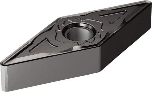 Sandvik Coromant - VNMG331 SM Grade 1105 Carbide Turning Insert - TiAlN Finish, 35° Diamond, 3/8" Inscr Circle, 3/16" Thick, 1/64" Corner Radius - Americas Industrial Supply