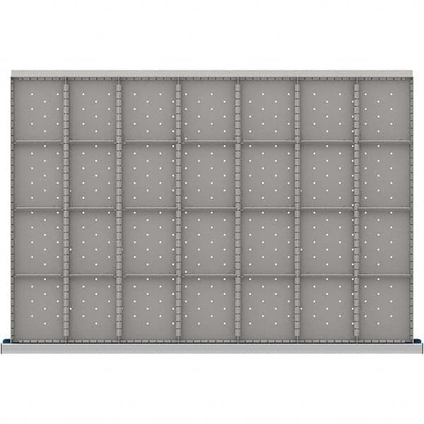 LISTA - 28-Compartment Drawer Divider Layout for 3.15" High Drawers - Americas Industrial Supply