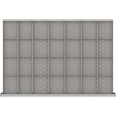 LISTA - 28-Compartment Drawer Divider Layout for 3.15" High Drawers - Americas Industrial Supply