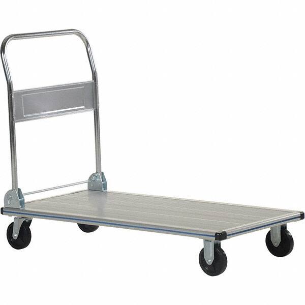 Vestil - 600 Lb Capacity Steel Platform Truck - Steel Deck, 24" OAW - Americas Industrial Supply