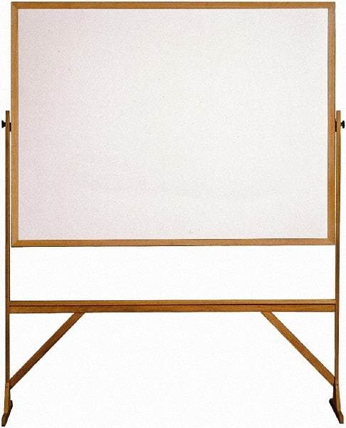 Ghent - 72" High x 53" Wide Reversible Dry Erase Board - Acrylate, 23-1/2" Deep - Americas Industrial Supply