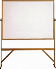 Ghent - 72" High x 53" Wide Reversible Dry Erase Board - Acrylate, 23-1/2" Deep - Americas Industrial Supply