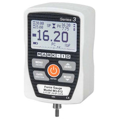 Mark-10 - Digital Tension & Compression Force Gages Capacity (lbf): 500.00 Capacity (N): 2500.00 - Americas Industrial Supply
