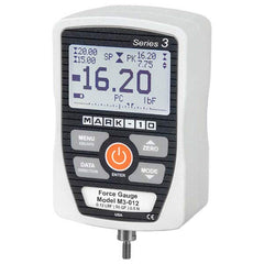 Mark-10 - Digital Tension & Compression Force Gages Capacity (gf): 2500.00 Capacity (lbf): 5.00 - Americas Industrial Supply