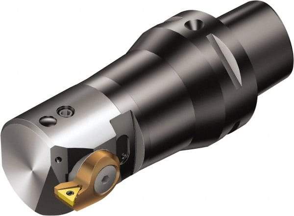 Sandvik Coromant - Right Hand Cut, 86mm Min Bore Diam, Steel Modular Boring Cutting Unit Head - 3" Max Bore Depth, Through Coolant, Compatible with TCMT 221825..TC-Cx (1) - Americas Industrial Supply