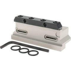 Iscar - Tool Block Style TGTBU, 1.26" Blade Height, 4.331" OAL, 2.11"& OAH, Indexable Cutoff Blade Tool Block - 1-1/4" Shank Height, 1.142" Shank Width, Through Coolant, Series JetHPLine - Americas Industrial Supply