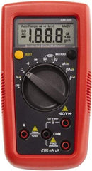 Amprobe - 4018624, CAT III, 600 VAC/VDC, Digital Auto Ranging Manual Ranging Multimeter - 20 mOhm, Measures Voltage, Current, Resistance - Americas Industrial Supply