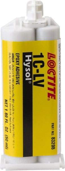 Loctite - 50 mL Dual Cartridge Silicone - 20 min Working Time - Americas Industrial Supply