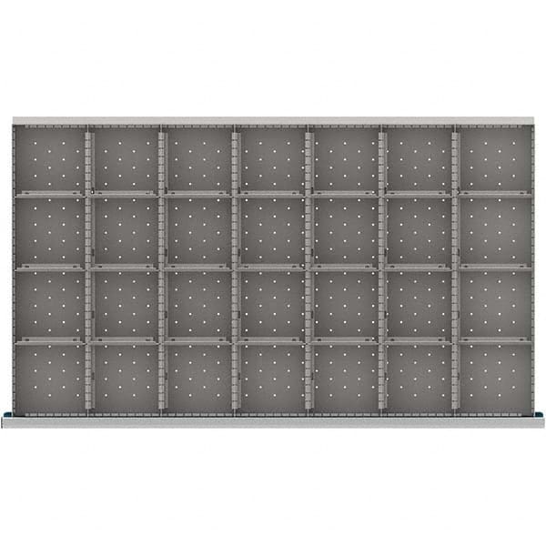 LISTA - 28-Compartment Drawer Divider Layout for 3.15" High Drawers - Americas Industrial Supply