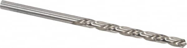 Chicago-Latrobe - 9/64" 118° High Speed Steel Jobber Drill - Bright Finish, Left Hand Cut, Spiral Flute, Straight Shank, 2-7/8" OAL, Standard Point - Americas Industrial Supply