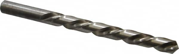 Chicago-Latrobe - 25/64" 118° High Speed Steel Jobber Drill - Bright Finish, Left Hand Cut, Spiral Flute, Straight Shank, 5-1/8" OAL, Standard Point - Americas Industrial Supply