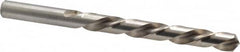 Chicago-Latrobe - 27/64" 118° High Speed Steel Jobber Drill - Bright Finish, Left Hand Cut, Spiral Flute, Straight Shank, 5-3/8" OAL, Standard Point - Americas Industrial Supply