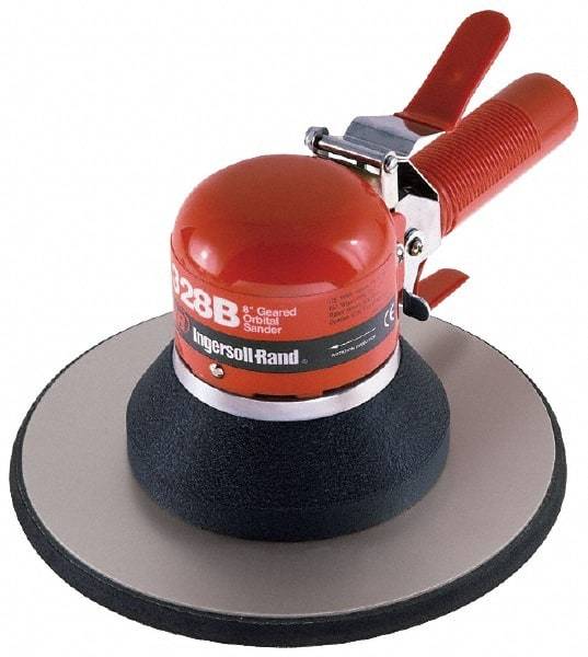 Ingersoll-Rand - 825 OPM, 16 CFM Air Consumption, Palm Air Orbital Sander - Round Pad, 1/4 NPT Inlet - Americas Industrial Supply