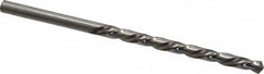 Chicago-Latrobe - #21 118° High Speed Steel Jobber Drill - Bright Finish, Left Hand Cut, Spiral Flute, Straight Shank, 3-1/2" OAL, Standard Point - Americas Industrial Supply