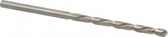 Chicago-Latrobe - #28 118° High Speed Steel Jobber Drill - Bright Finish, Left Hand Cut, Spiral Flute, Straight Shank, 2-7/8" OAL, Standard Point - Americas Industrial Supply